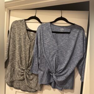 New York and Company twist front tops. Size medium.